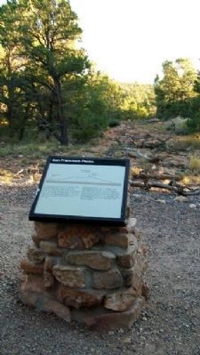 San Francisco Peaks Marker. Click for full size. San Francisco Peaks Marker image. Click for full size.