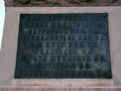 83rd New York Infantry (9th Regiment N.Y.S.M.) Marker - Close-Up image. Click for full size.