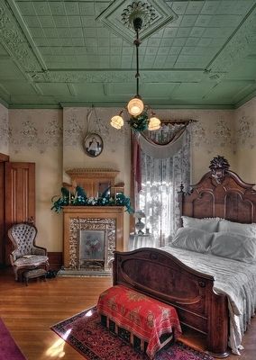 Master Bedroom of the Rosson House. Click for full size. Master Bedroom of the Rosson House image. Click for full size.