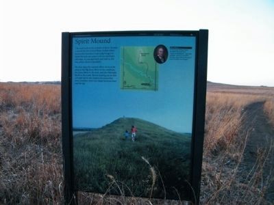 Spirit Mound Marker image. Click for full size.
