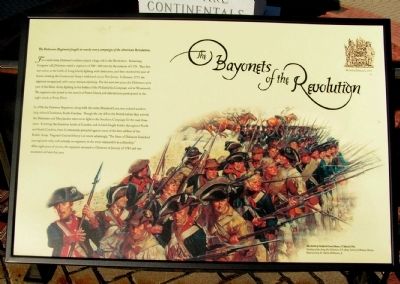 The Bayonets of the Revolution Marker image. Click for full size.