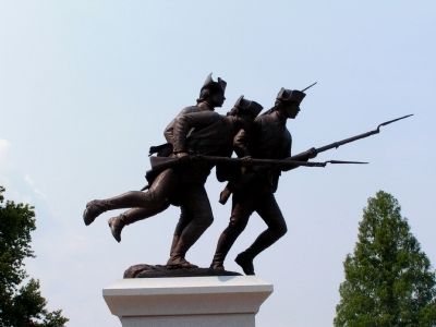 The Delaware Continentals Monument image. Click for full size.