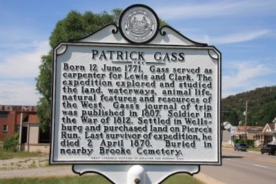 Patrick Gass Marker image. Click for full size.