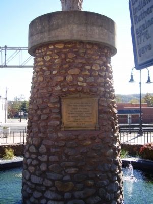 The Old Indian Fort Marker. Click for full size. The Old Indian Fort Marker image. Click for full size.
