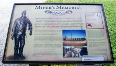 Miner's Memorial Marker image. Click for full size.