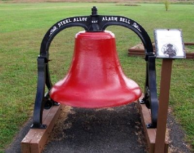 Fire Bell and Marker. Click for full size. Fire Bell and Marker image. Click for full size.