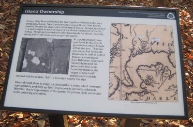 Island Ownership Marker image. Click for full size.