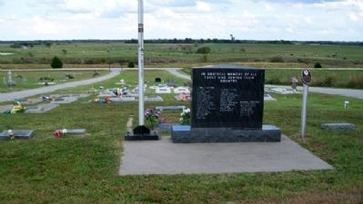 Star Cemetery / Borland Cemetery Veterans Memorial. Click for full size. Star Cemetery / Borland Cemetery Veterans Memorial image. Click for full size.