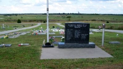 Star Cemetery / Borland Cemetery Veterans Memorial image. Click for full size.