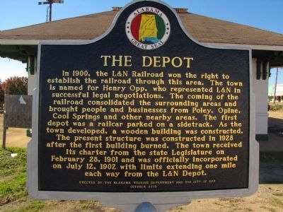 The Depot Marker. Click for full size. The Depot Marker image. Click for full size.