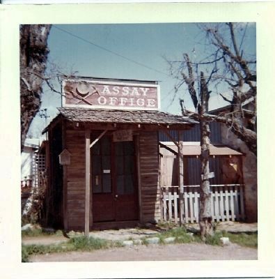 1950's picture of Assay office in Volcano, CA image. Click for full size.