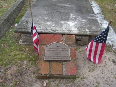Nathaniel Mitchell Gravesite Marker 2 image. Click for full size.