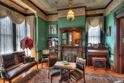 Living Room, Meeker Mansion image. Click for full size.
