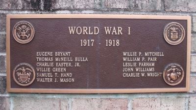 World War I, 1917 - 1918. Click for full size. World War I, 1917 - 1918 image. Click for full size.