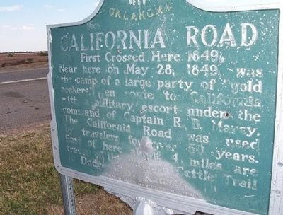 California Road Marker image. Click for full size.