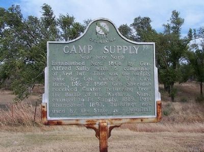 Camp Supply Marker image. Click for full size.