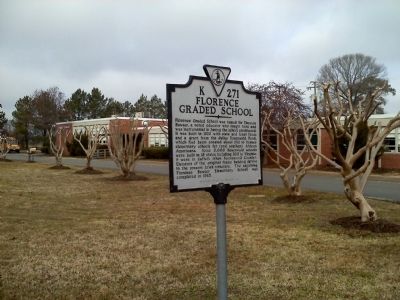 Florence Graded School Marker. Click for full size. Florence Graded School Marker image. Click for full size.