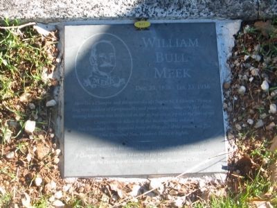 William Bull Meek Marker image. Click for full size.