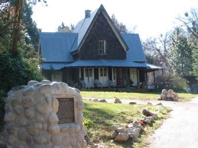 Capt. Brown House and Marker. Click for full size. Capt. Brown House and Marker image. Click for full size.