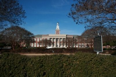 Auburn University Marker In Front Of Ross Hall image. Click for full size.