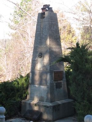 Lester Allen Pelton Monument. Click for full size. Lester Allen Pelton Monument image. Click for full size.