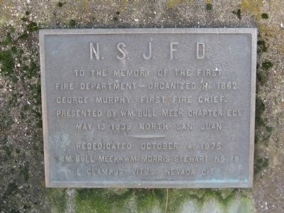N.S.J.F.D. - Replacement Marker image. Click for full size.