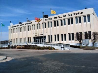 Indianapolis Motor Speedway Marker image. Click for full size.