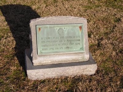 Sharptown War Memorial. Click for full size. Sharptown War Memorial image. Click for full size.