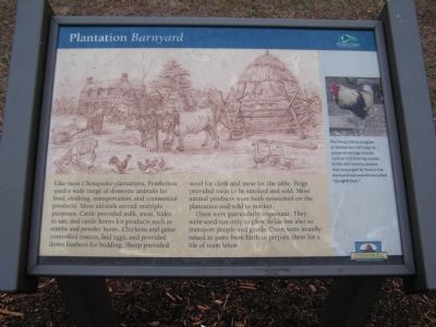 Plantation Barnyard Marker image. Click for full size.