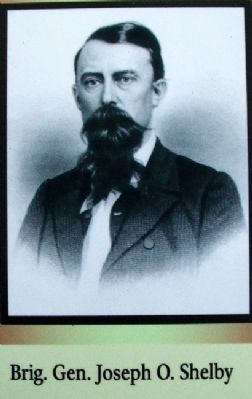 Joseph Shelby Photo on Marker. Click for full size. Joseph Shelby Photo on Marker image. Click for full size.