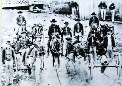 Howitzer Photo on Marker. Click for full size. Howitzer Photo on Marker image. Click for full size.