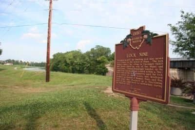 Lock Nine Marker. Click for full size. Lock Nine Marker image. Click for full size.