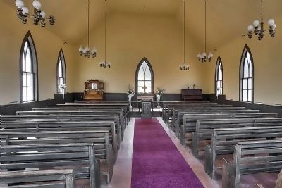 St Paul's M.E. Church Interior image. Click for full size.