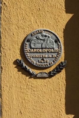 William Aiken House Medallion image. Click for full size.