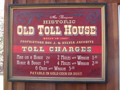 Sign at Entrance to the Western Town image. Click for full size.