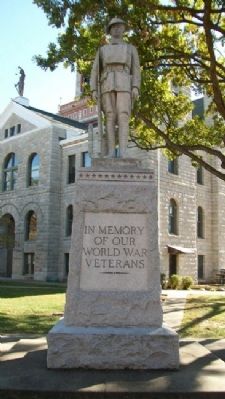 Bates County World War I Memorial. Click for full size. Bates County World War I Memorial image. Click for full size.
