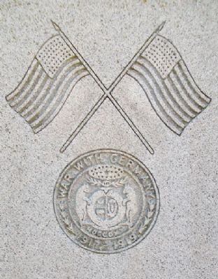 Bates County World War I Memorial Detail image. Click for full size.