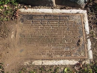 Indian Grinding Rock Marker image. Click for full size.