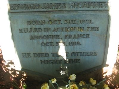 Edward James M<u>c</u>Ganney Marker image. Click for full size.