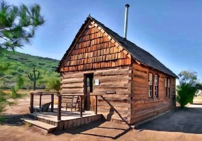 Gordon School on Display at the Pioneer Living History Village image. Click for full size.