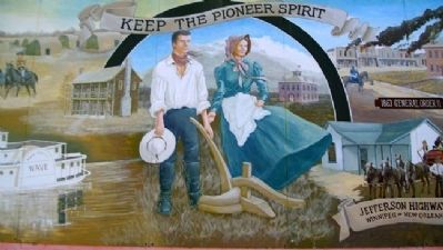 Pioneer Spirit Mural image. Click for full size.