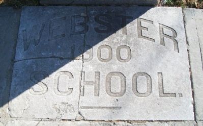Webster School Frontispiece. Click for full size. Webster School Frontispiece image. Click for full size.