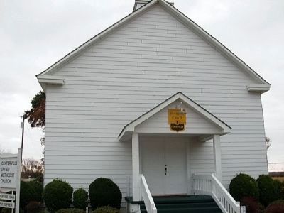 Centerville United Methodist Church Marker image. Click for full size.