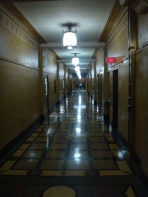 State Office Building Main Floor Hallway image. Click for full size.