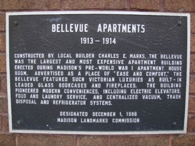 Bellevue Apartments Marker image. Click for full size.