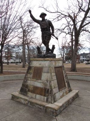 Doughboy Monument. Click for full size. Doughboy Monument image. Click for full size.