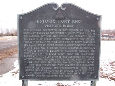 Visitor's House Marker image. Click for full size.
