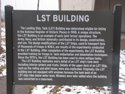 LST Building Marker image. Click for full size.