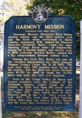 Harmony Mission Marker (Back) image. Click for full size.