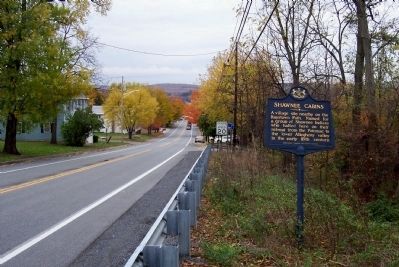 Shawnee Cabins Marker. Click for full size. Shawnee Cabins Marker image. Click for full size.